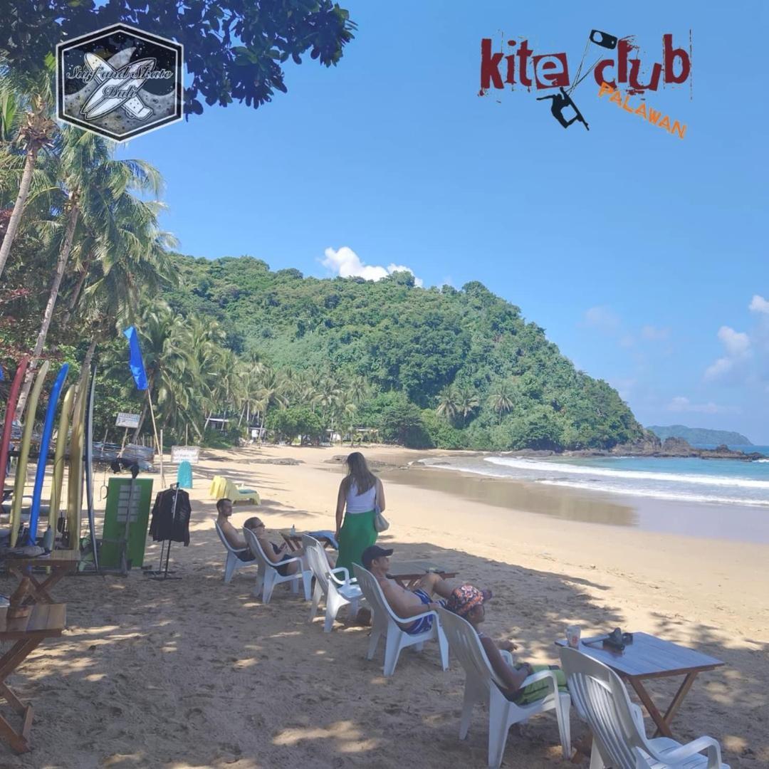Surf And Skate Duli El Nido By Kiteclub Palawan Hostel Eksteriør bilde